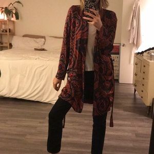 Free People Silk Trench / Robe